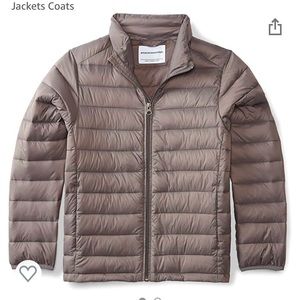 Amazon essentials packable puffer jacket 14–16